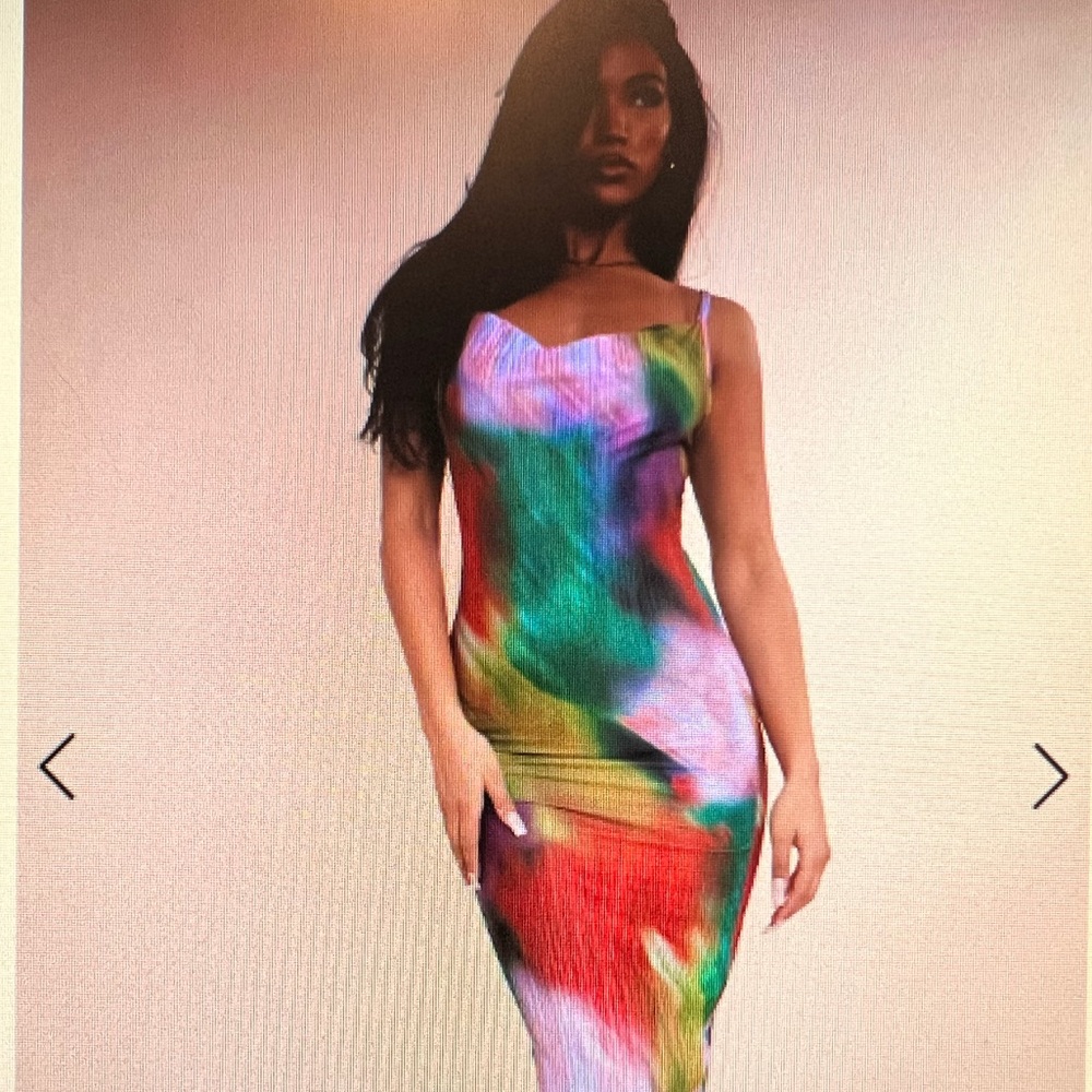NWOT Pretty Little Thing Maxi dress
